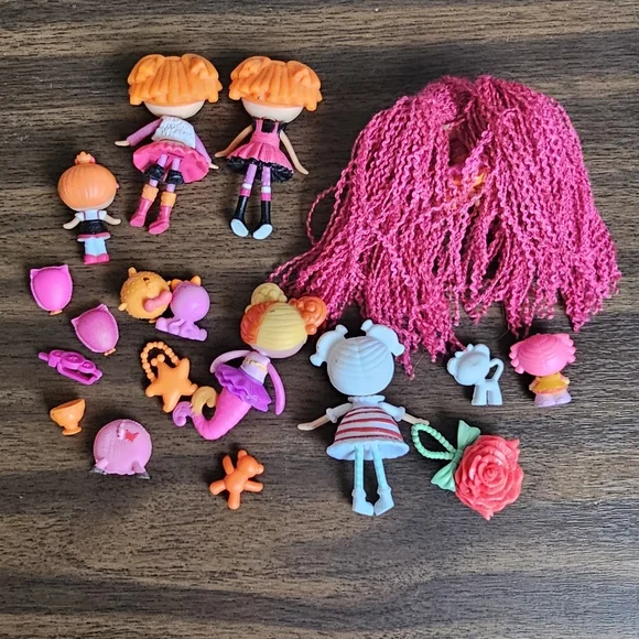 Mini Lalaloopsy Mint E. Stripes Peppermint Doll + More, Pets & Accessory Lot - Picture 6 of 10